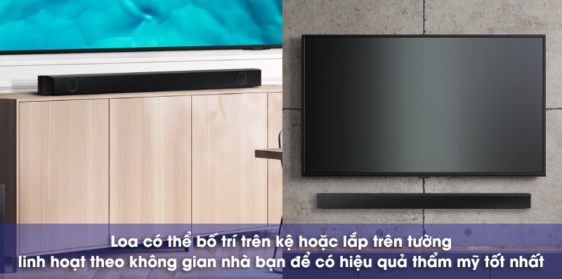 lắp đặt loa hw b550