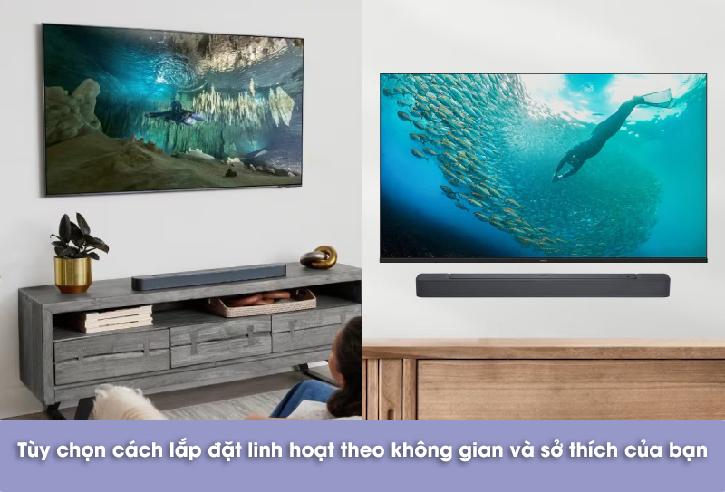 lắp đặt loa jbl bar 300 mk2