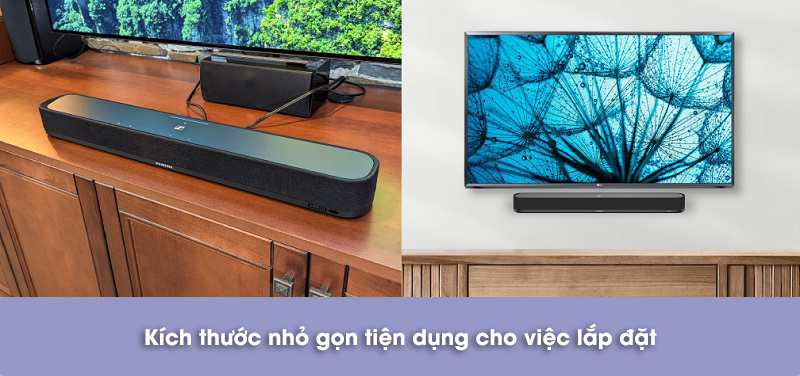 lắp đặt loa thanh ambeo soundbar mini