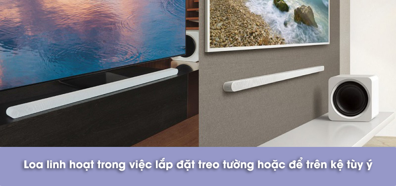 lắp đặt loa thanh hw-s811d