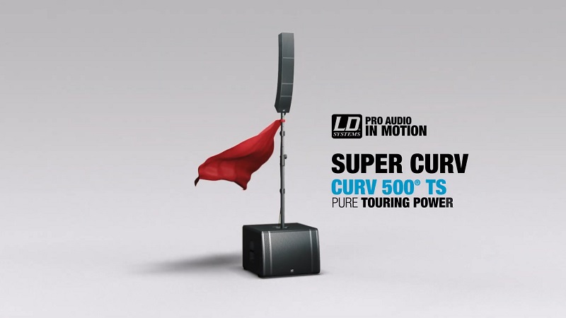 loa ld systems curv 500ts với thiết kế độc đáo, linh hoạt