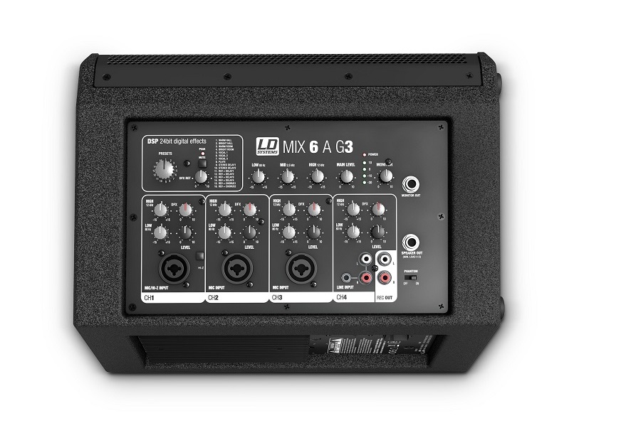 loa ld systems mix 6 active g3 tính năng đa dạng và linh hoạt