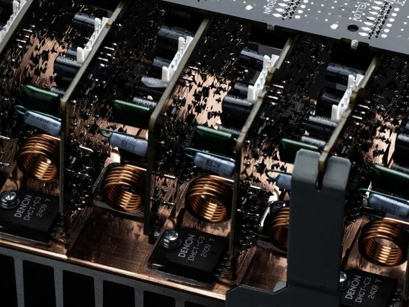 linh kiện bên trong loa denon home 200 