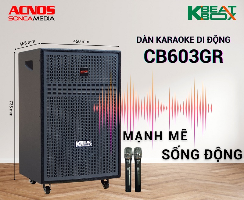 loa acnos kết nối