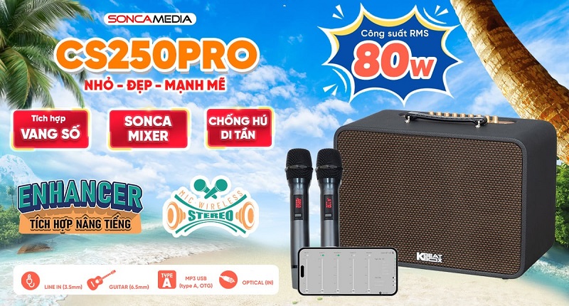 loa acnos cs250pro