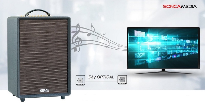 loa karaoke di động acnos high fidelity pro cho chất âm mạnh mẽ