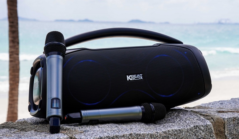 loa acnos soncamedia chill hai micro đi kèm