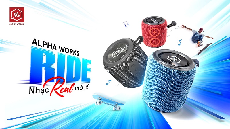 loa alpha works ride chính hãng