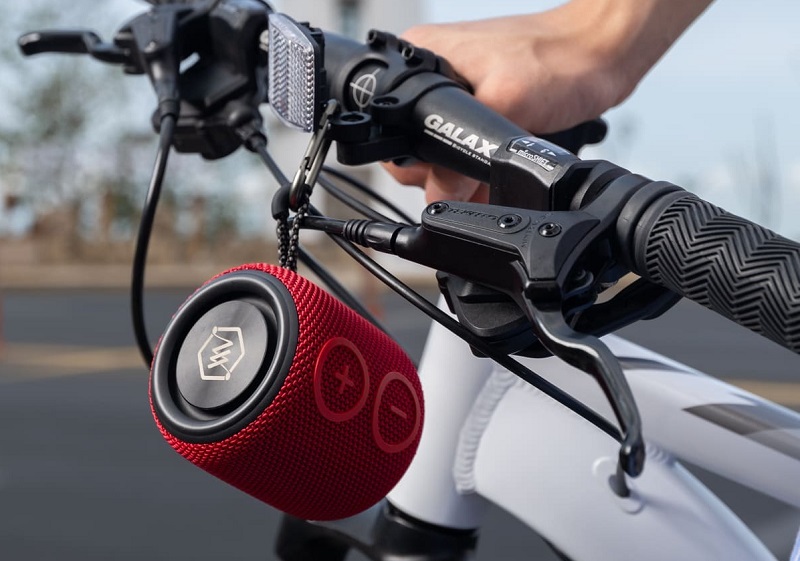 loa loa alpha works ride có thể treo lên xe đạp