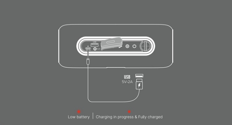loa aw-ikon10 sạc nhanh