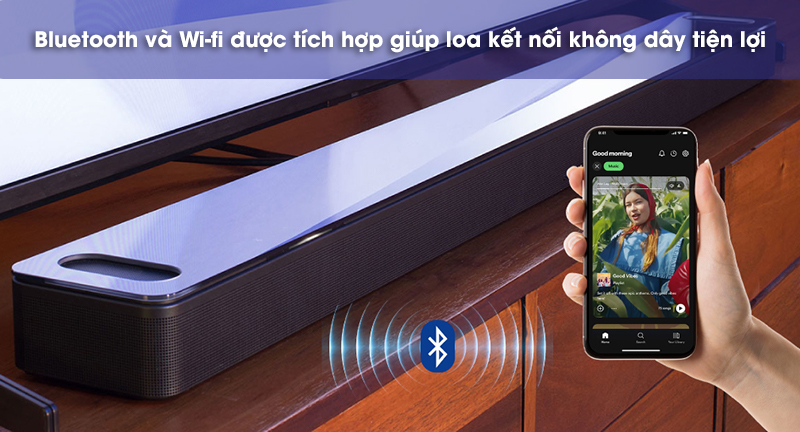 loa bose 900 kết nối không dây