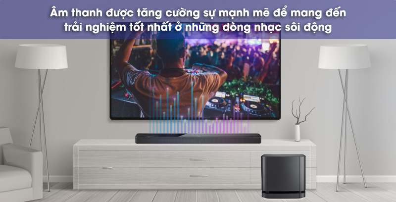 loa bose bass moduel 500 âm thanh nghe nhạc