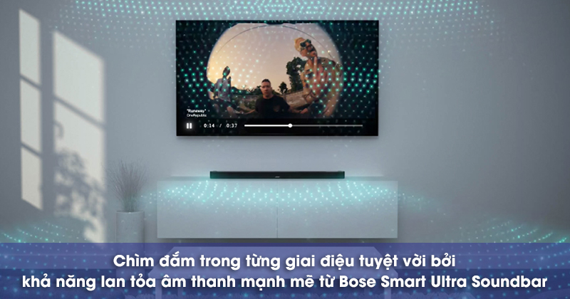 loa bose ultra nghe nhạc