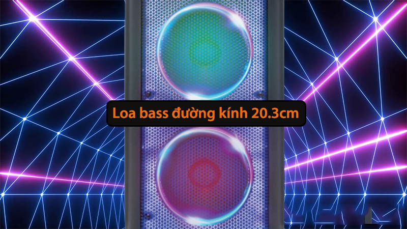 Loa Boston Acoustics Partybox BA-802PB dải âm trầm