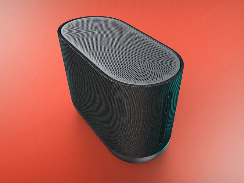 loa denon home 400 chất liệu