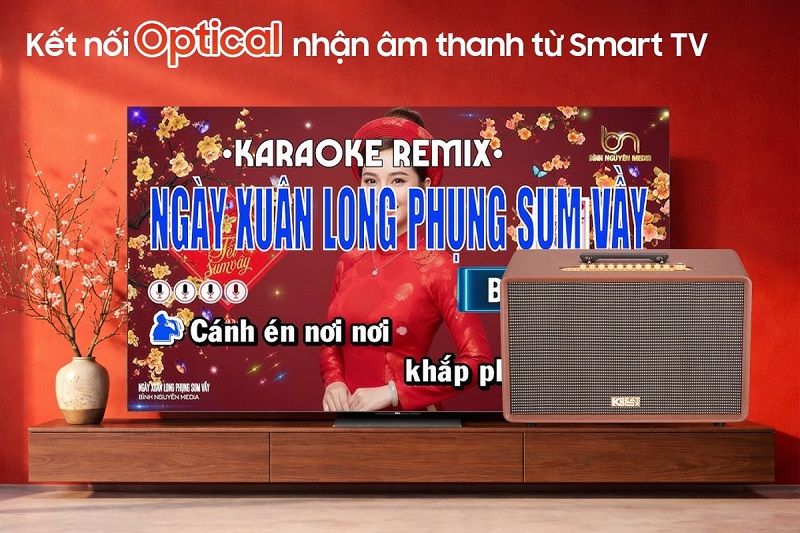 loa flac 39 kết nối optical