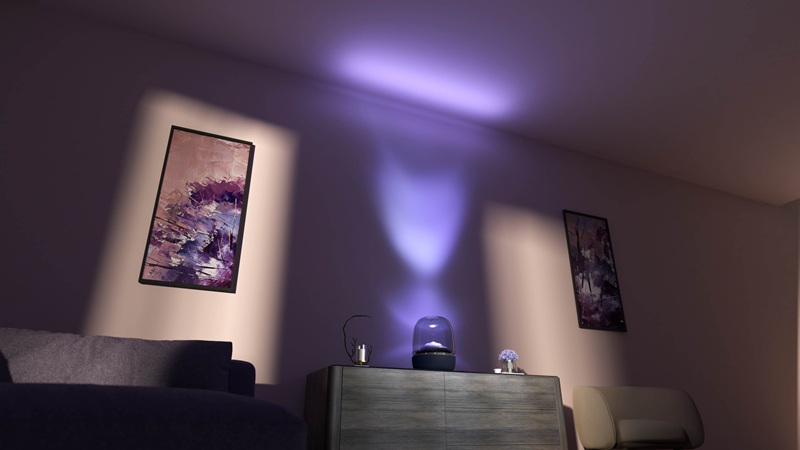 loa harman kardon aura studio 5 wifi trang bị đèn led và công nghệ CSF