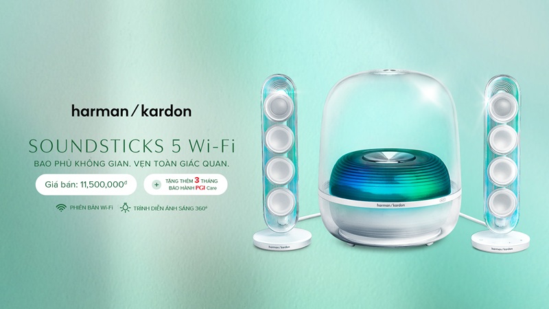 loa harman kardon soundsticks 5 wifi chính thức mở bán