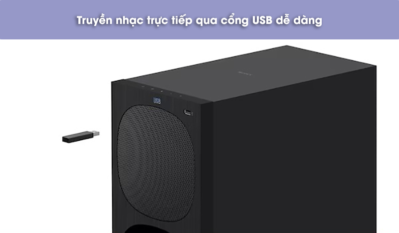 loa ht s40r kết nối usb