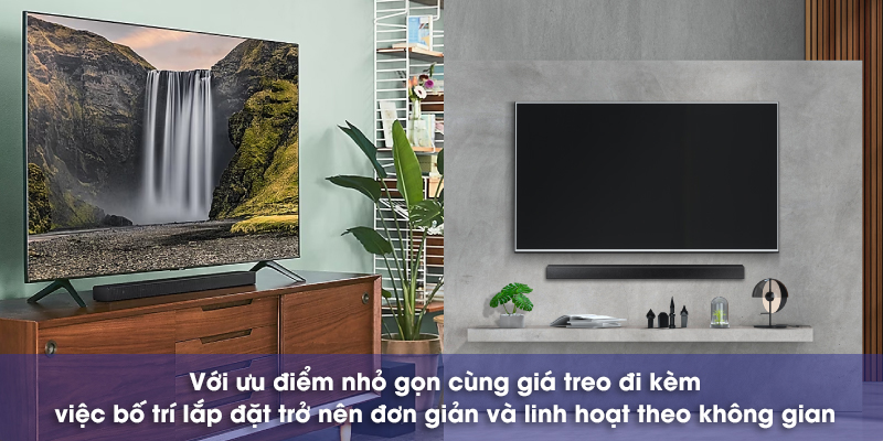 loa hw a450 lắp đặt linh hoạt trong không gian