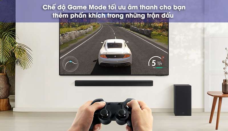 loa hw b450 chế độ game mode