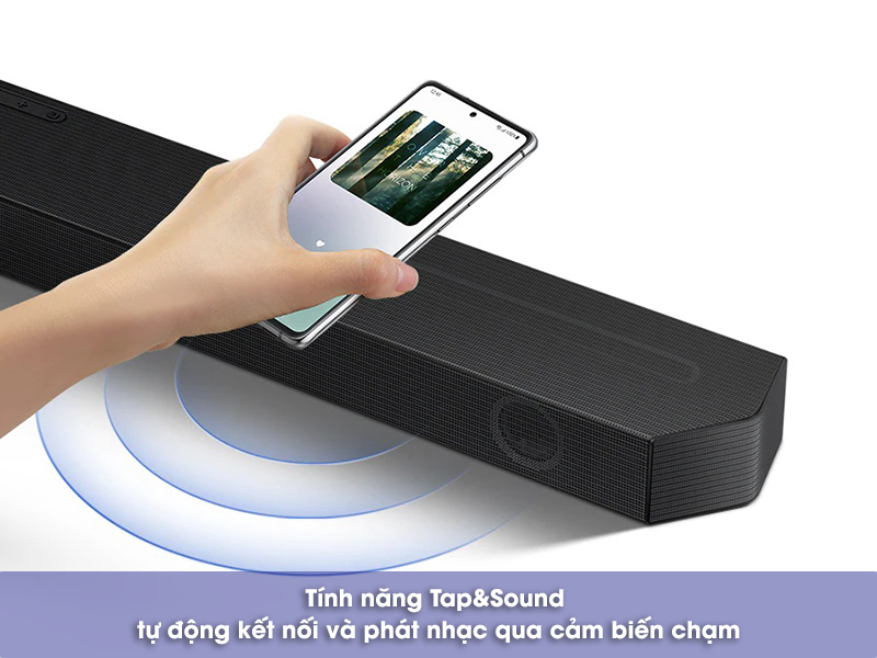 loa hw q600c tính năng tap sound