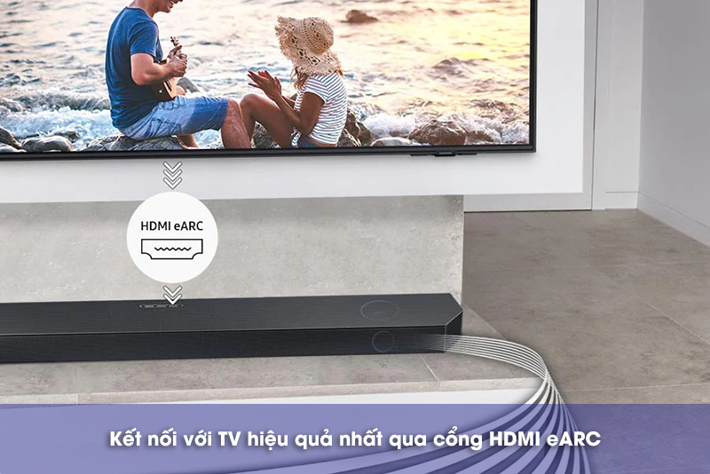 loa hw-q710gd kết nối với tv