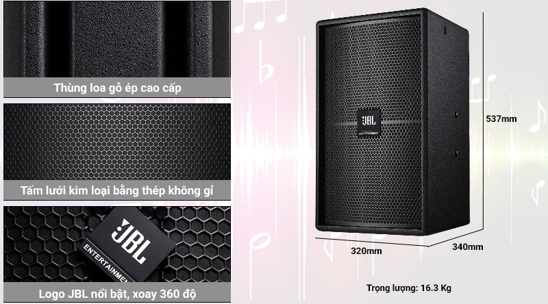 đánh giá loa JBL KP2010G2