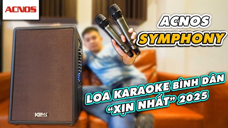 loa karaoke di động acnos symphony
