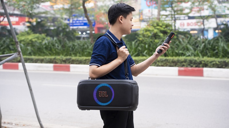 loa karaoke di động jbl