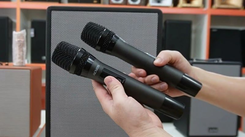 loa kéo aucus ak600 micro không dây