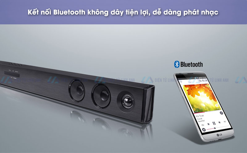 Loa thanh LG SJ3 có bluetooth