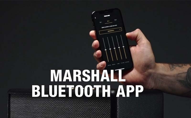 stanmore ii  app marshall bluetooth