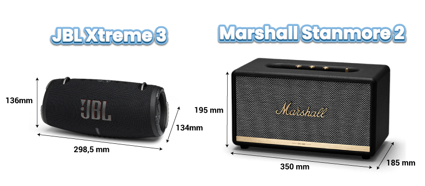 loa marshall stanmore 2 vs xtreme 3