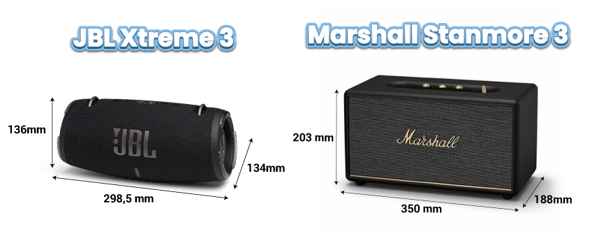 loa marshall stanmore 3 vs xtreme 3