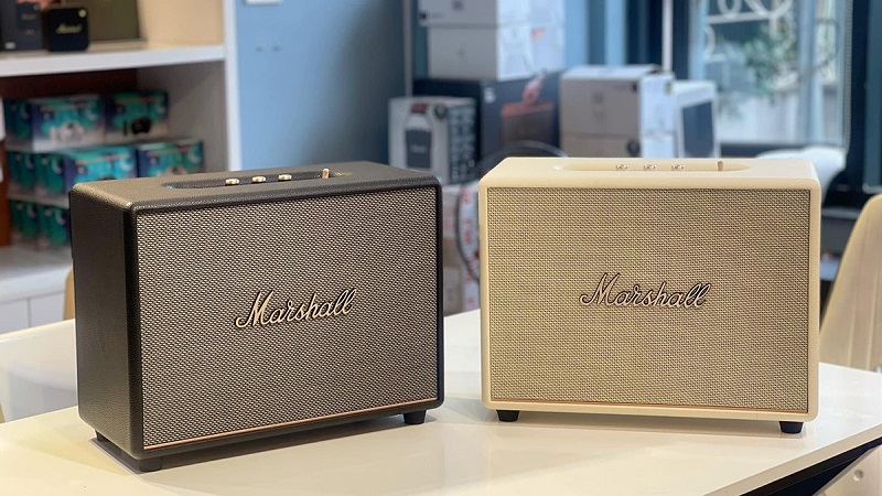 loa marshall woburn 3 màu đen trắng