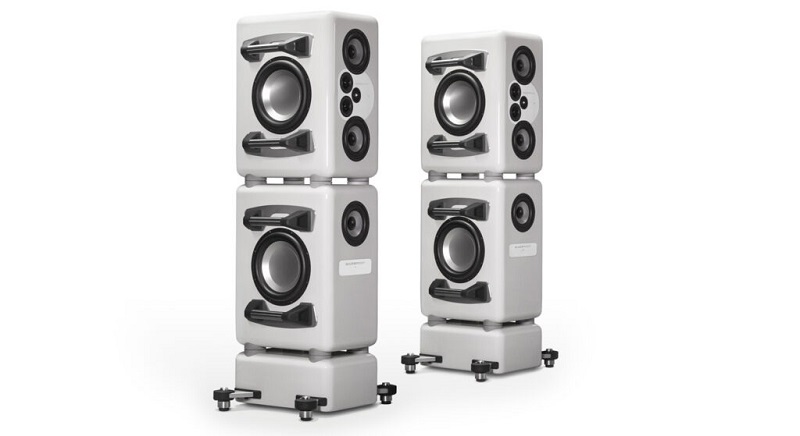 loa masterstack12 màu trắng