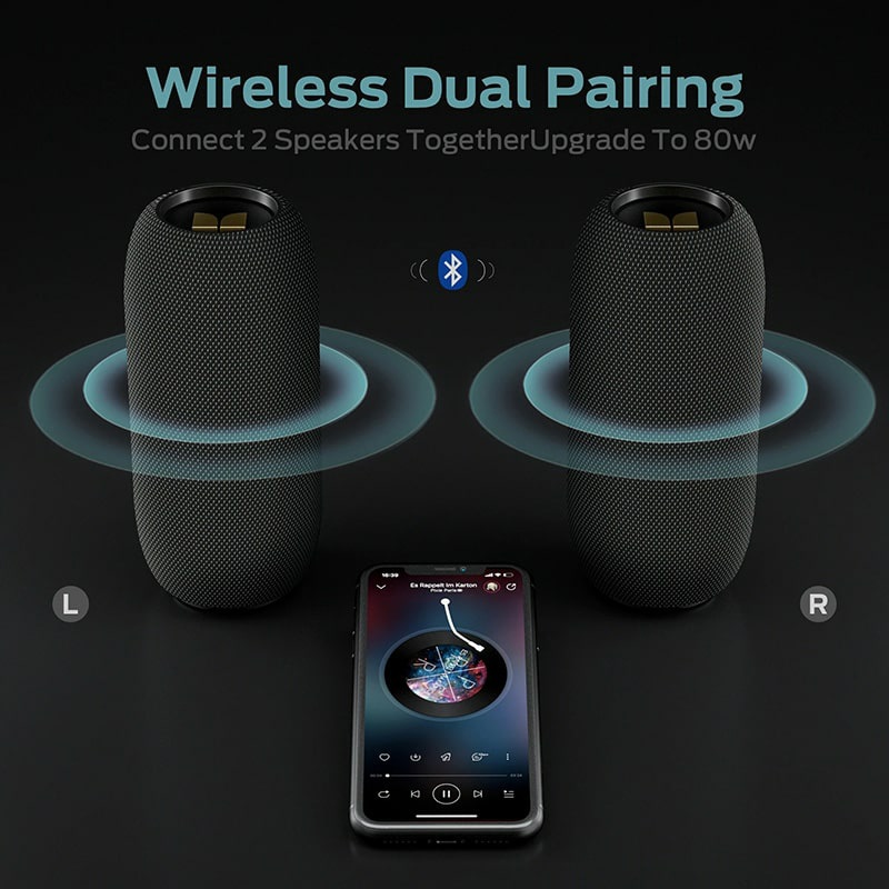 Monster S320 Superstar kết nối loa