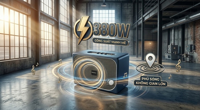 loa paramax sono max công suất