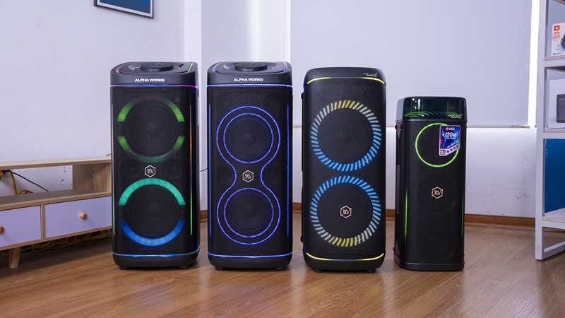 loa party đa năng alpha works genbeat