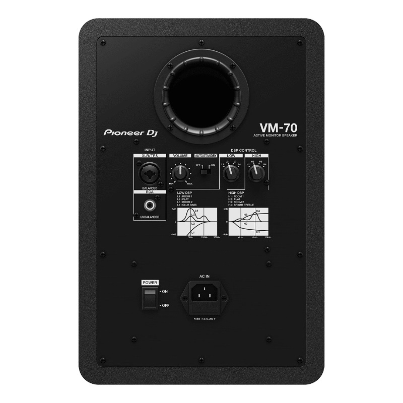 kết nối của loa pioneer vm 70