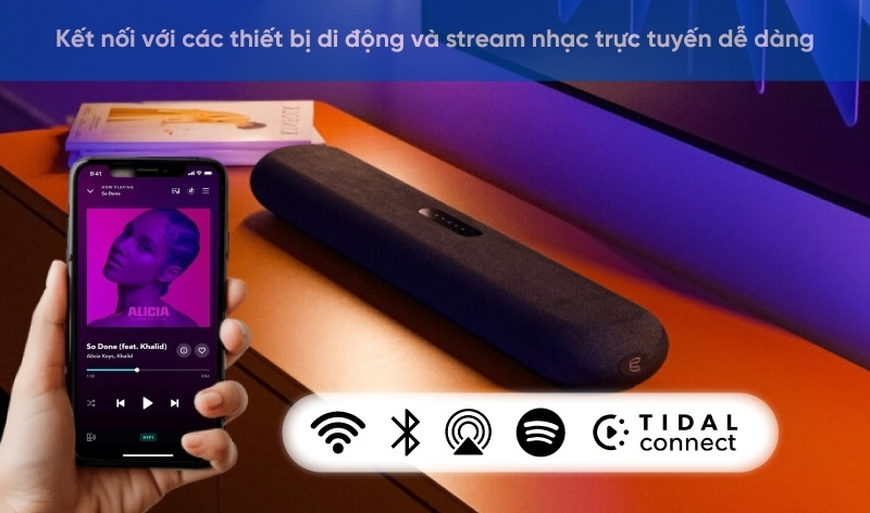 loa pulse cinema mini kết nối điện thoại