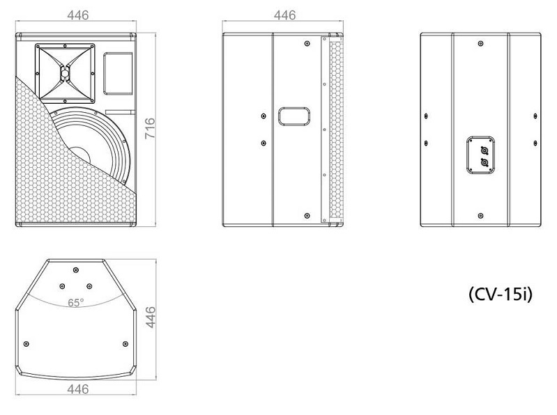 Loa SE-Audiotechnik CV-15i tính năng