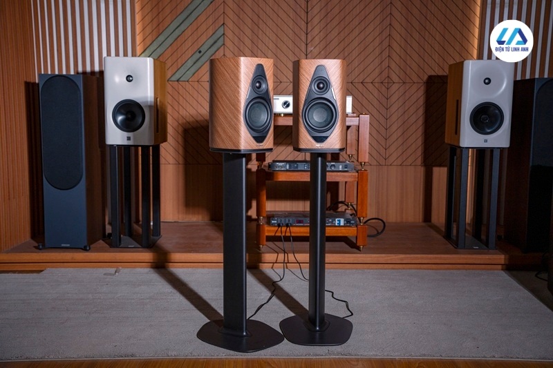 loa sonus faber duetto đi kèm chân đế