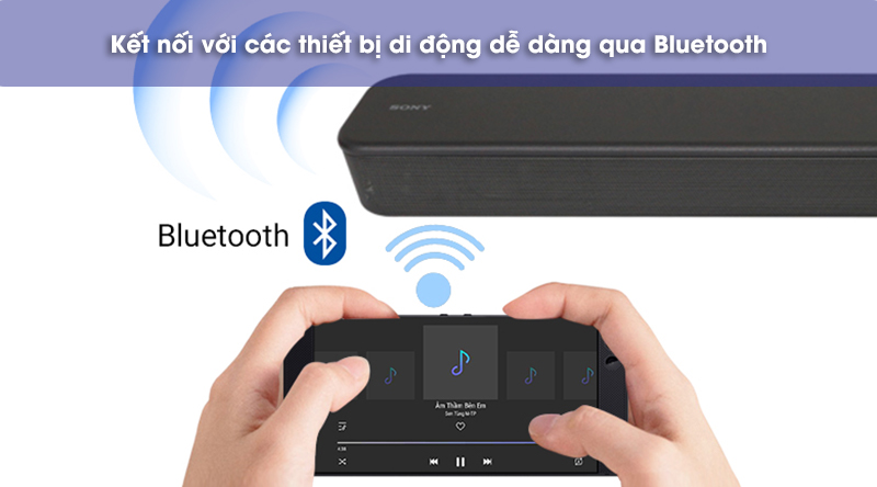 loa sony ht s100f kết nối bluetooth