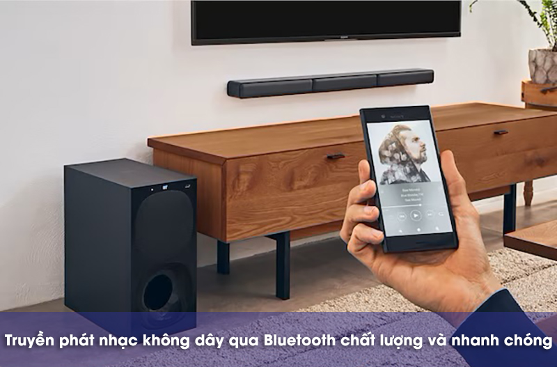 loa sony ht s40r kết nối bluetooth