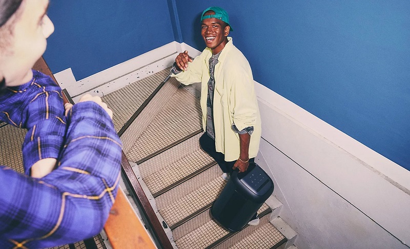 loa sony srs-xv500 có thời lượng pin dài