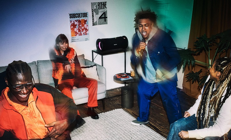 loa sony ult field 7 với ứng dụng âm nhạc độc quyền