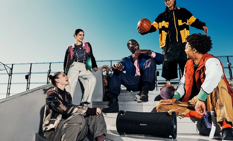 loa sony ult field 7 với âm thanh bùng nổ, sống động