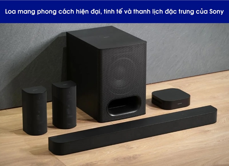 loa soundbar ht-s60 thiết kế đẹp mắt